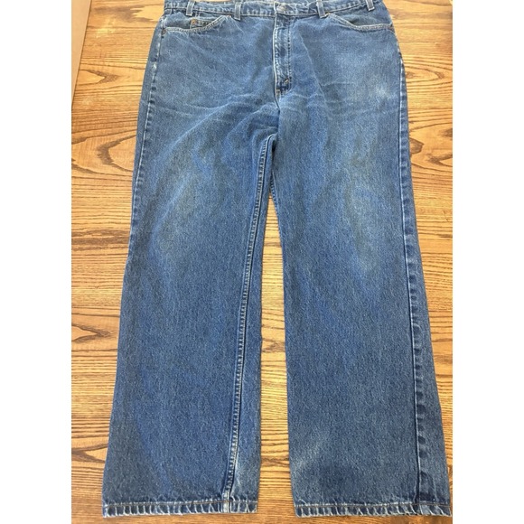 Vintage Levi's‎ 517 (40517-0215) Men's 42x30 (42x32 Tag) Orange Tab Denim Jeans - Picture 2 of 8